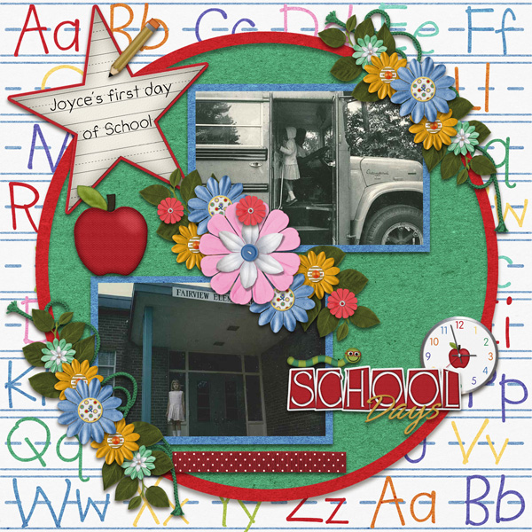 MagsGraphics School Days-Miss Fish Around the Bend