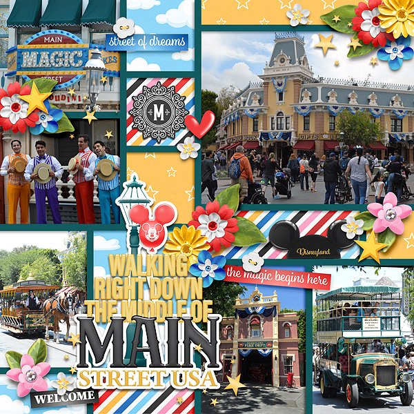 Main Street Disneyland