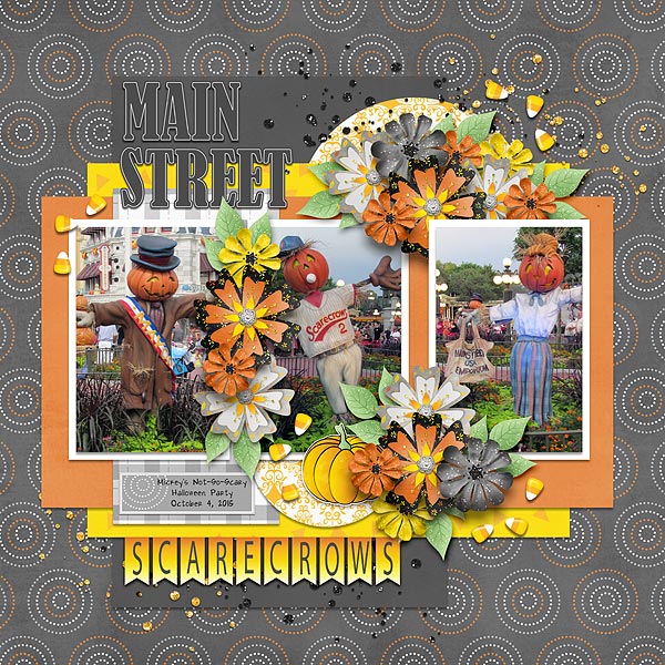 Main Street Scarecrows