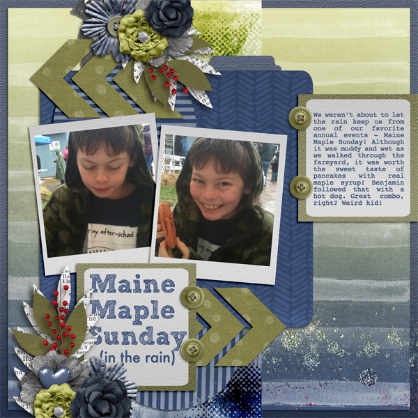 Maine Maple Sunday (in the rain)