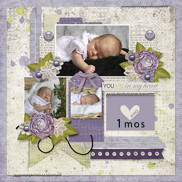 Makayla 1 month old