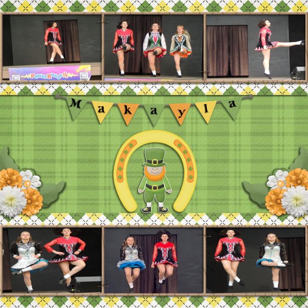 Makayla Irish dancing