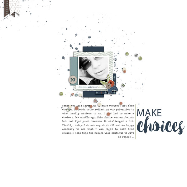 Make choices