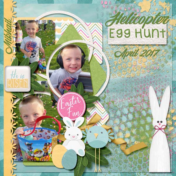 Makhail hunting eggs