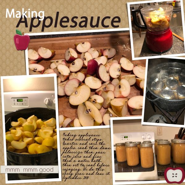 Making Applesauce