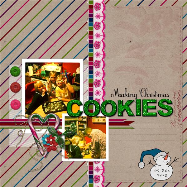 Making Christmas Cookies