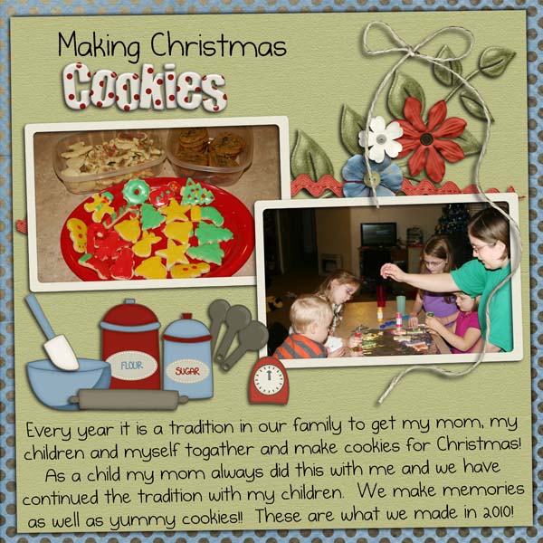 Making Christmas Cookies