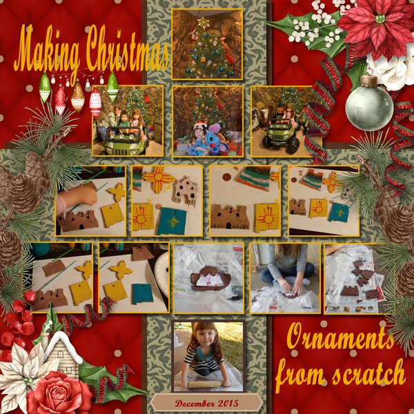Making Christmas Ornaments from Scratch