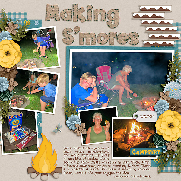 Making S'mores