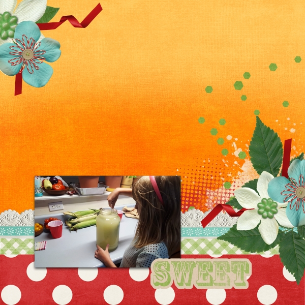 Making Sweet Basil Lemonade