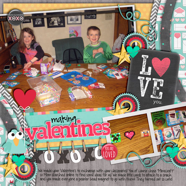making Valentine's