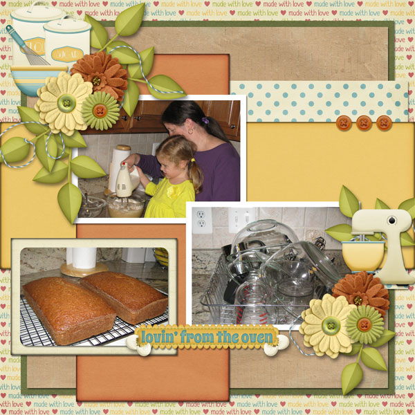 Making Zucchini Bread
