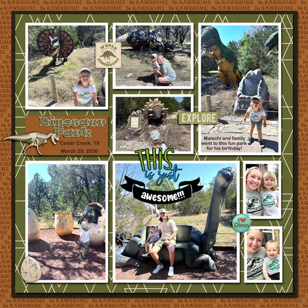 Mal B'day DinoTrip