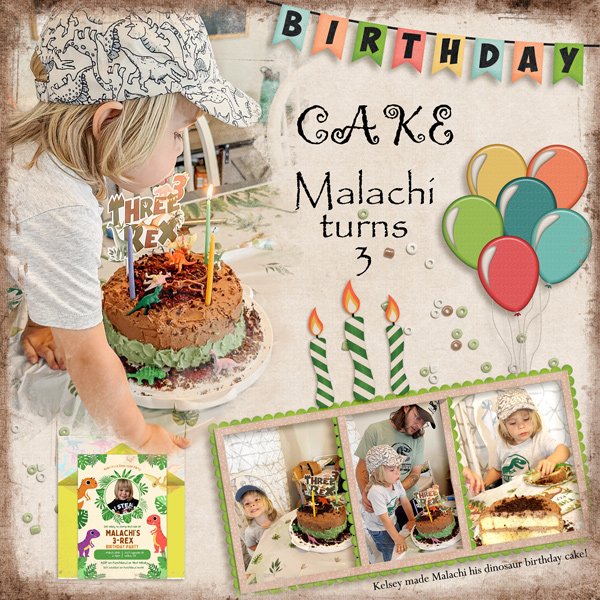 Malachi B'day Cake
