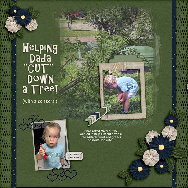 Malachi Tree Cutting!
