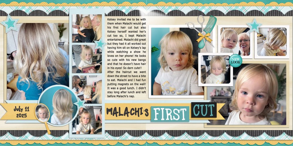 Malachi's 1st Haircut
