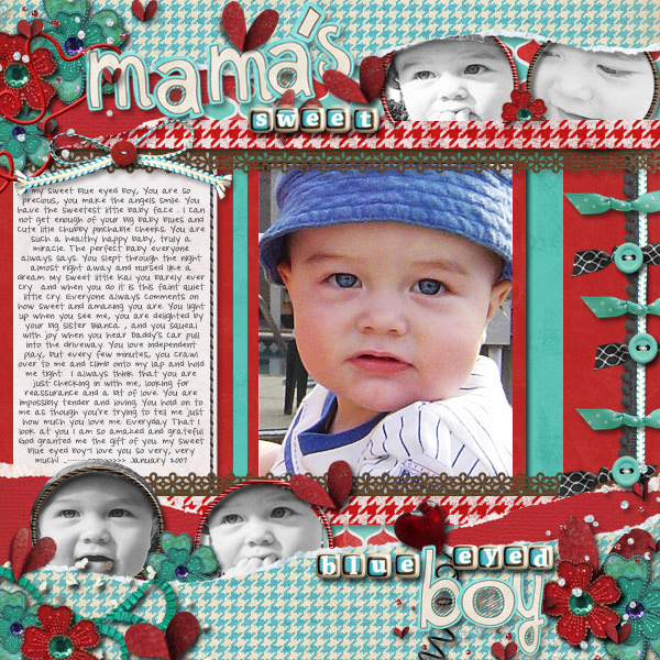 Mama's Blue Eyed Boy