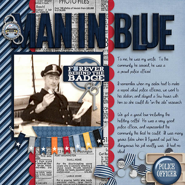 Man in Blue