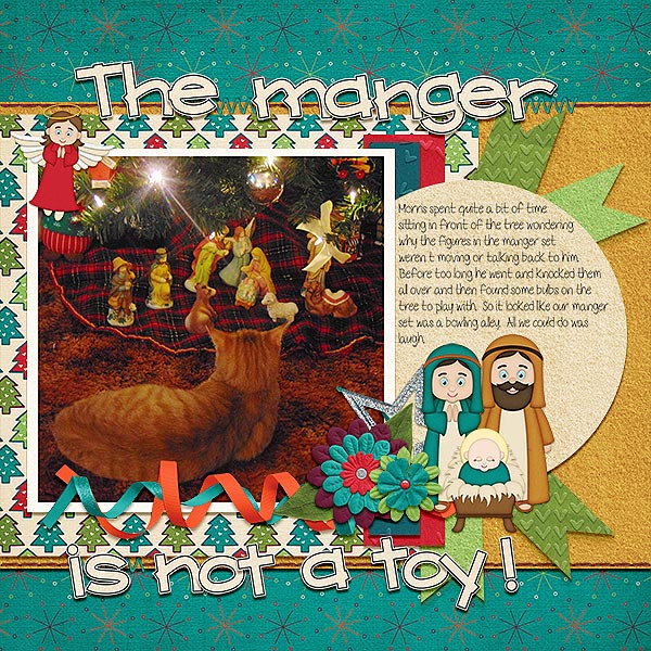 Manger is not a toy !