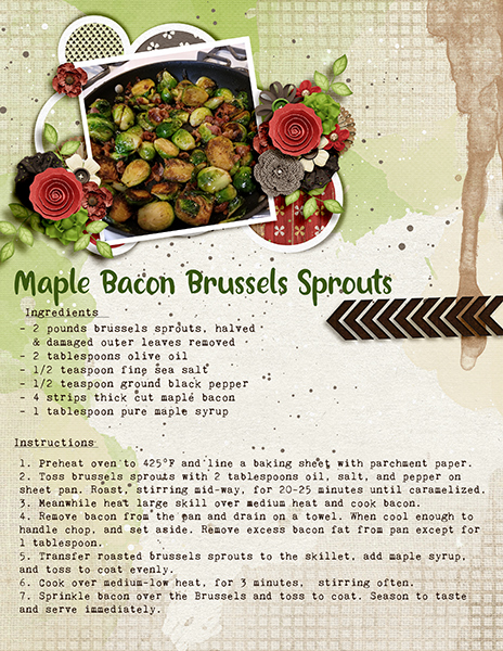 Maple Bacon Brussels Sprouts