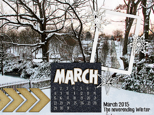 March 2015 Desktop Challenge