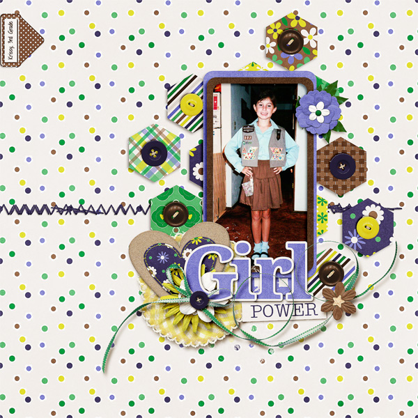 March 2015 Template Challenge-Girl Power