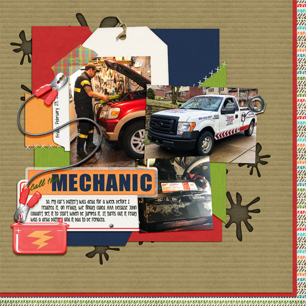 March 2018 Font Challenge - Dead Car