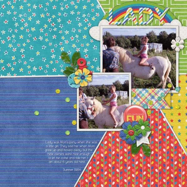 March 2018 Template Bundle - Rainbow Magic