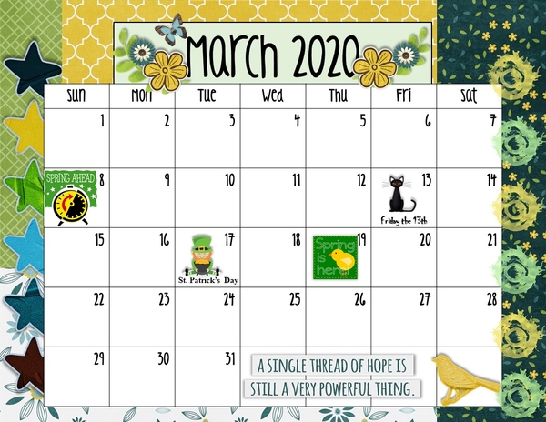 March 2020 Connie Prince Challenge