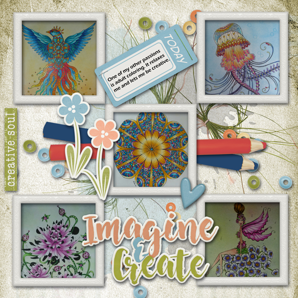 March 2020 GingerScraps Created with Rewards