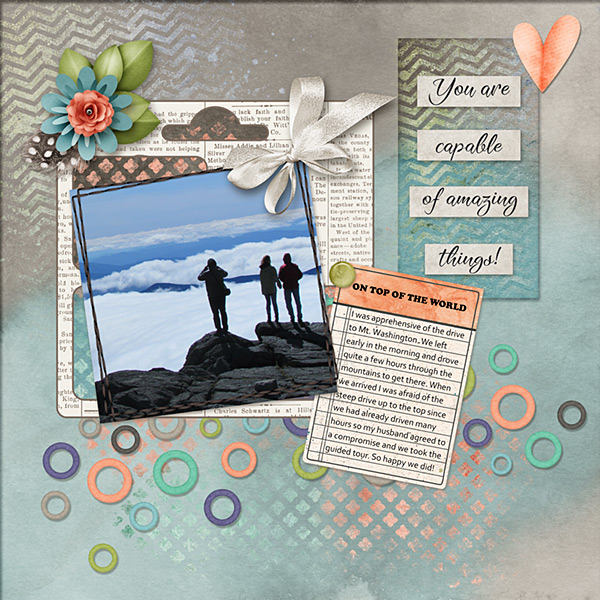 March 2021 Jumpstart Your Layouts Challenge