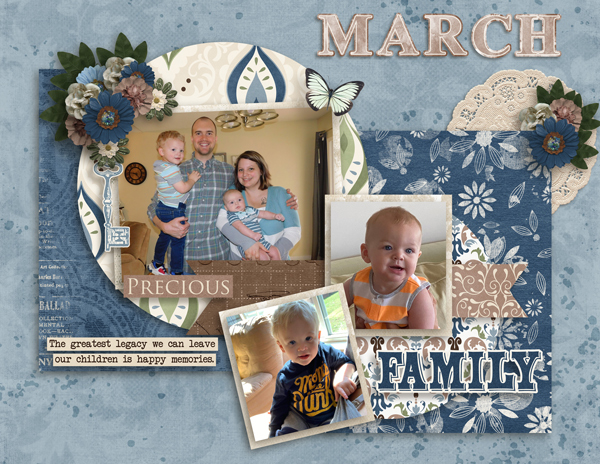 March 2021 Top Calendar