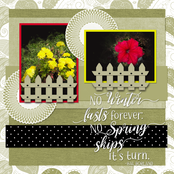 March 2021 Word Art Challenge
