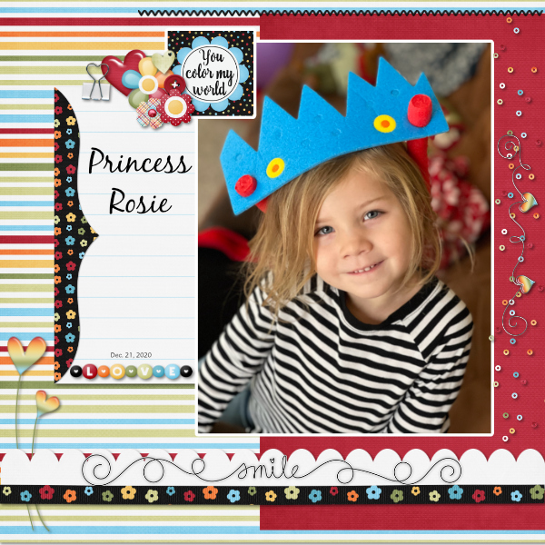 March 2021 Year of Blessing: Princess Rosie