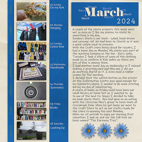 March 2024 - 10 to 16th