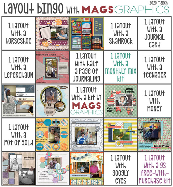 March Bingo