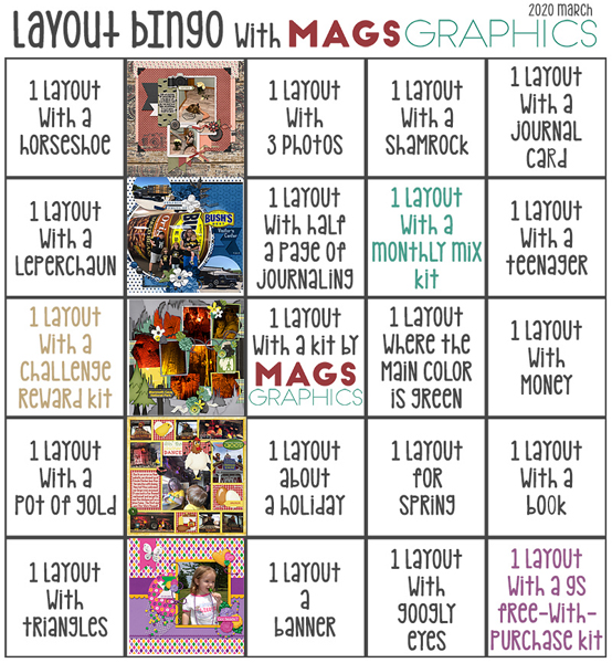 March Bingo