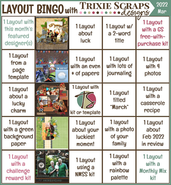 March Bingo
