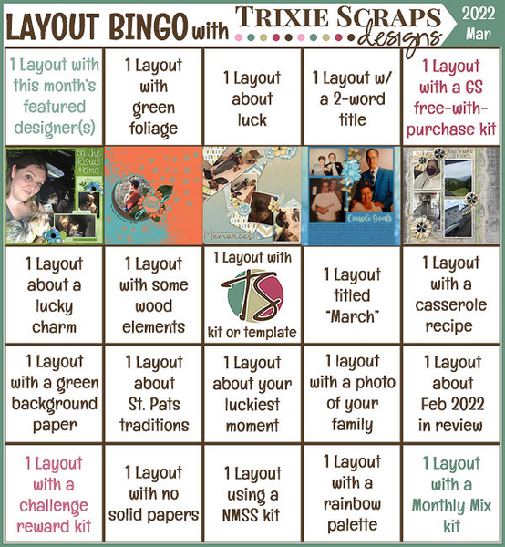 March Bingo