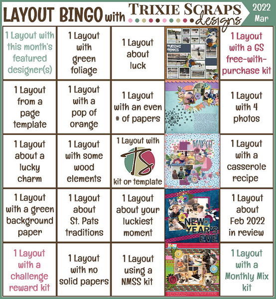 March Bingo