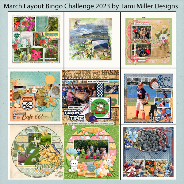 March Bingo