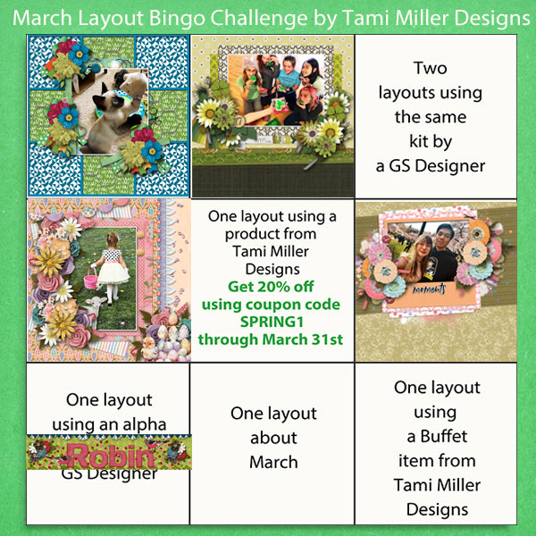 March BINGO
