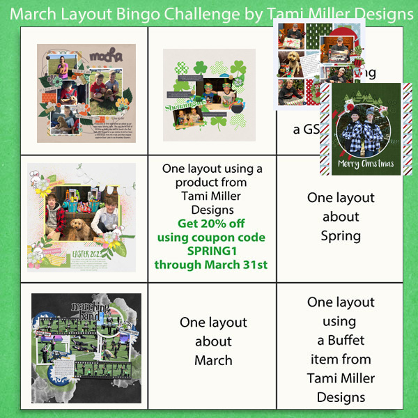 March Bingo
