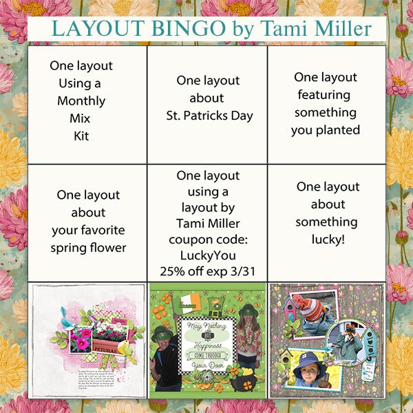 March Bingo