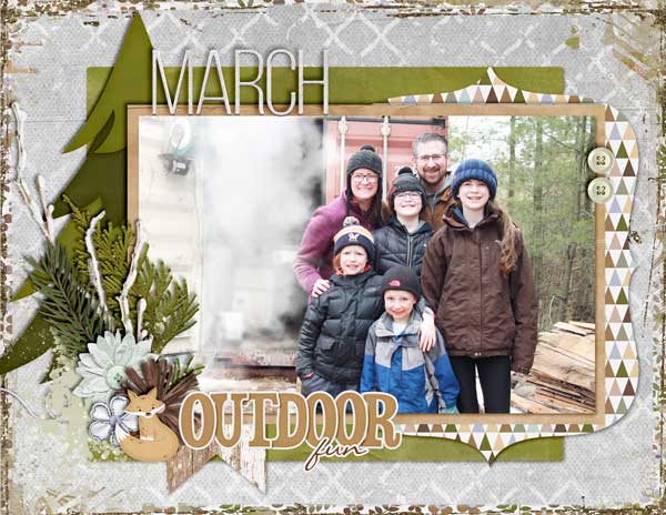 March Calendar Topper