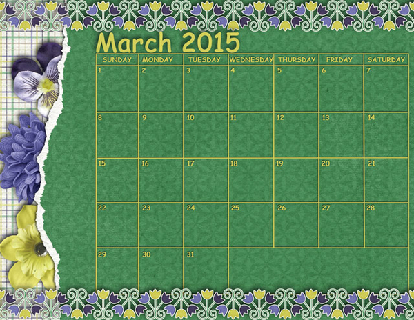 March Calendar