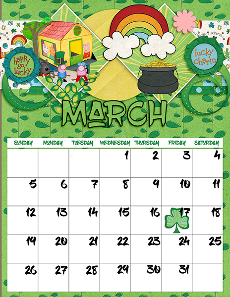 March calendar