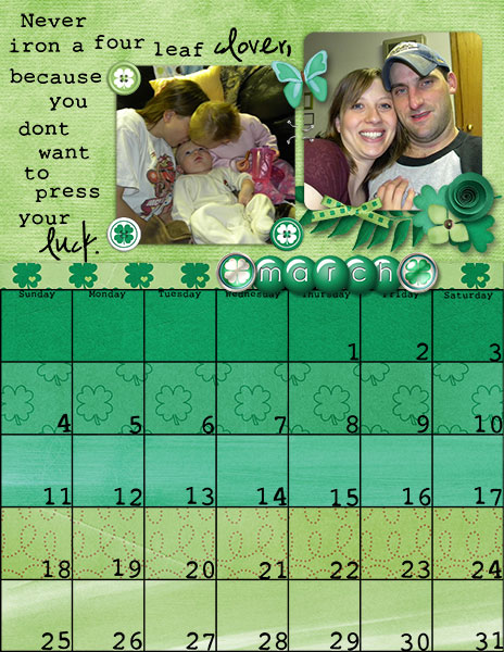 March Calendar