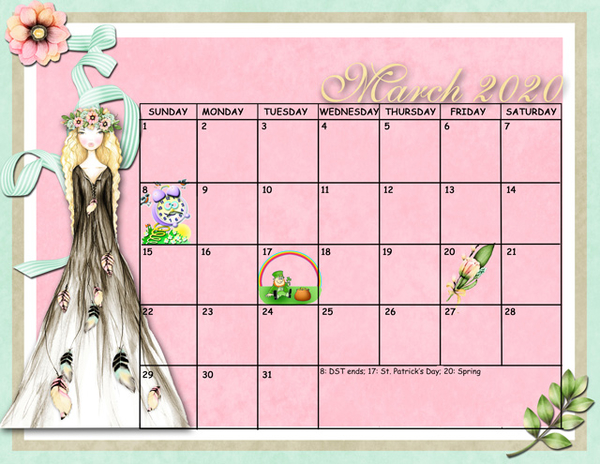 March Calendar