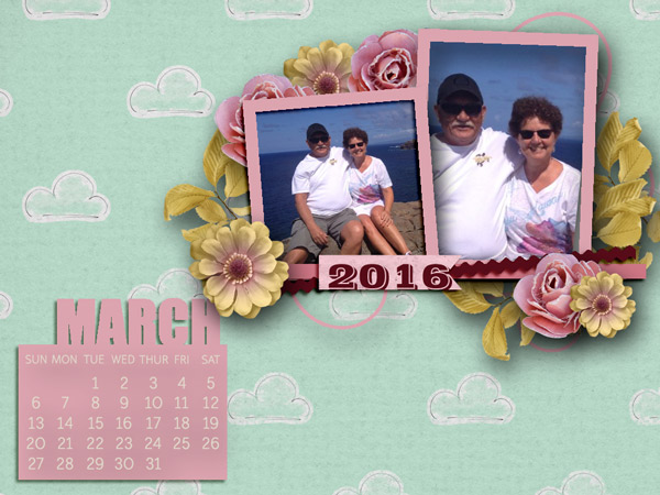 March Calender 2016